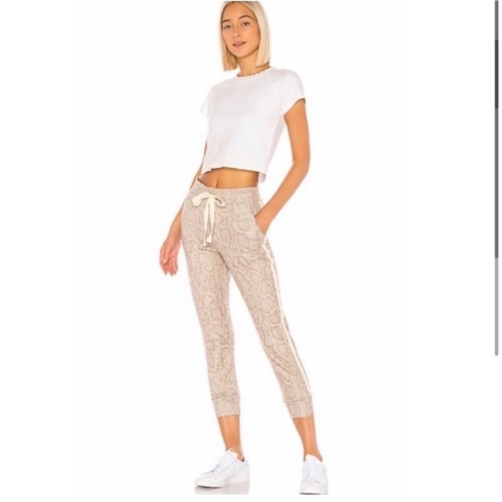 Sundry Snake Print Joggers.